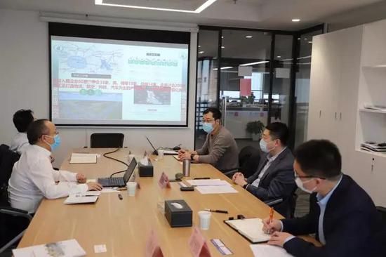 中白航天高新技術產業研發中心到訪能源金貿區，共商新興能源技術研發新藍圖